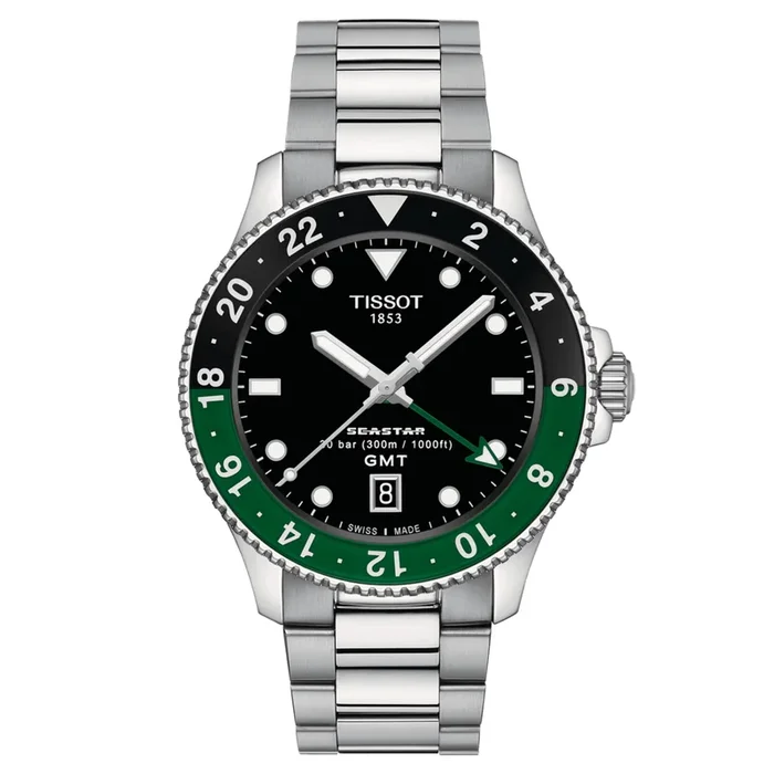 Tissot Seastar 1000 quartz GMT Watch 40 T120.852.11.051.00 – Lepage