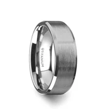 Titanium Men’s Wedding Band