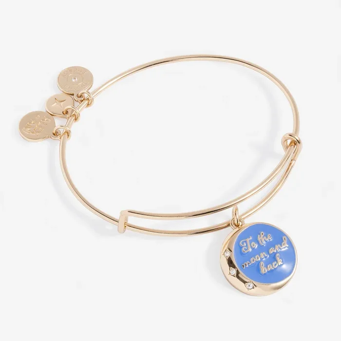 To the Moon and Back’ Charm Bangle