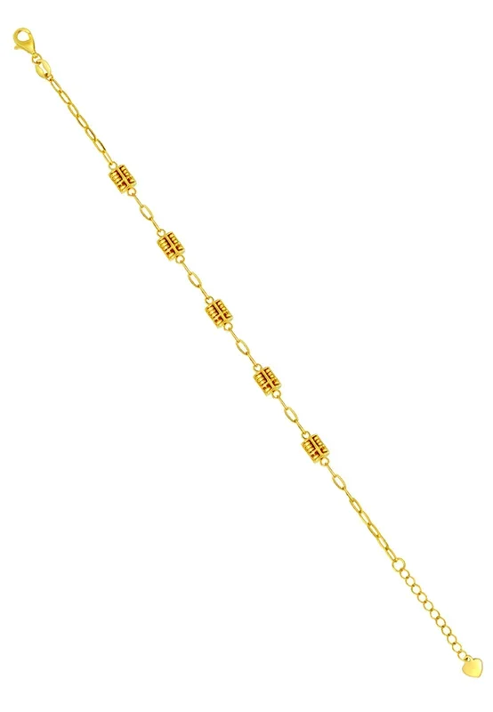 TOMEI Abacus Bracelet, Yellow Gold 916