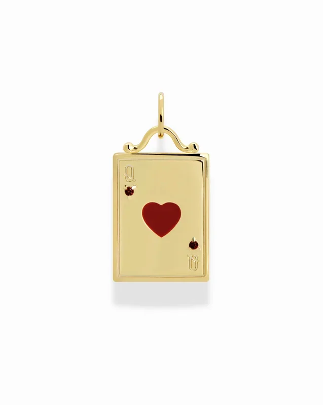 Tory Playing Card Charm