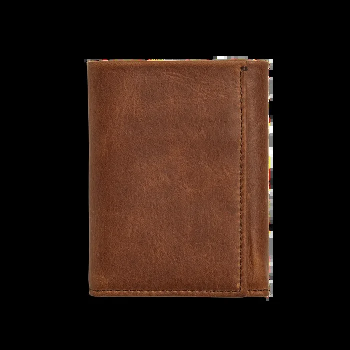 Trifold Wallet – Medium Brown