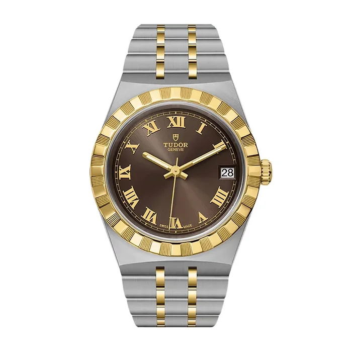 Tudor Royal automatic watch in yellow gold 34 mm M28403-0008 – Lepage