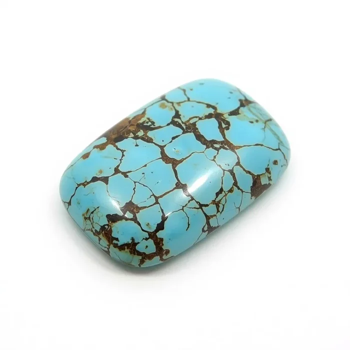 Turquoise 1PC Large 9×11 MM Emerald Cabochon Blue Polished semi Precious Loose Gemstones