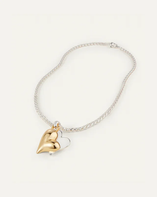 Twin Heart Necklace