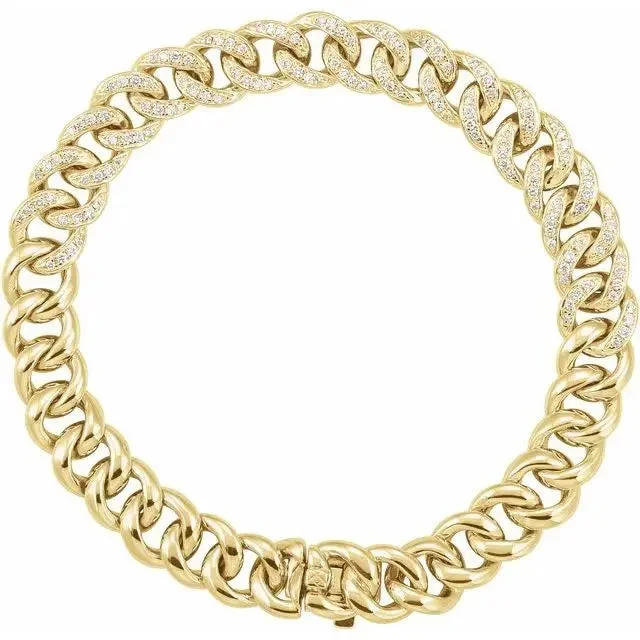 Victoria Diamond Curb Bracelet
