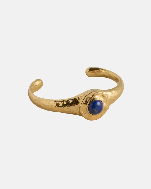 Vivianna Locket Cuff, Lapis