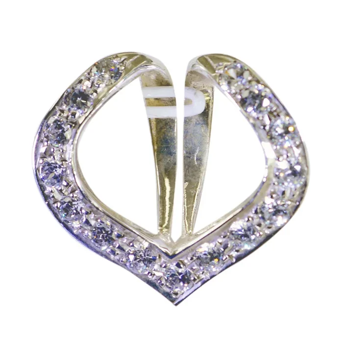 White CZ Classic Australian 92.5 Silver multiple Luisa Glamorous White Pendant Jewellery