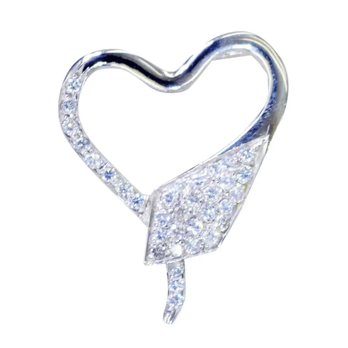 White CZ Tiny Australian Silver multiple Natalie Sophisticated White Pendant Jewelry