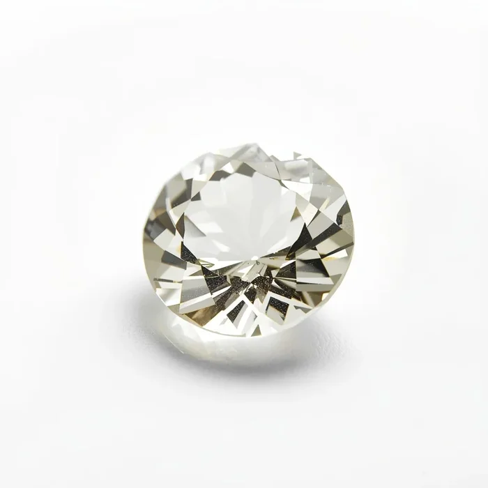 White Topaz 1PC Chunky 13×13 MM Round Faceted White Natural Semi Precious Gems