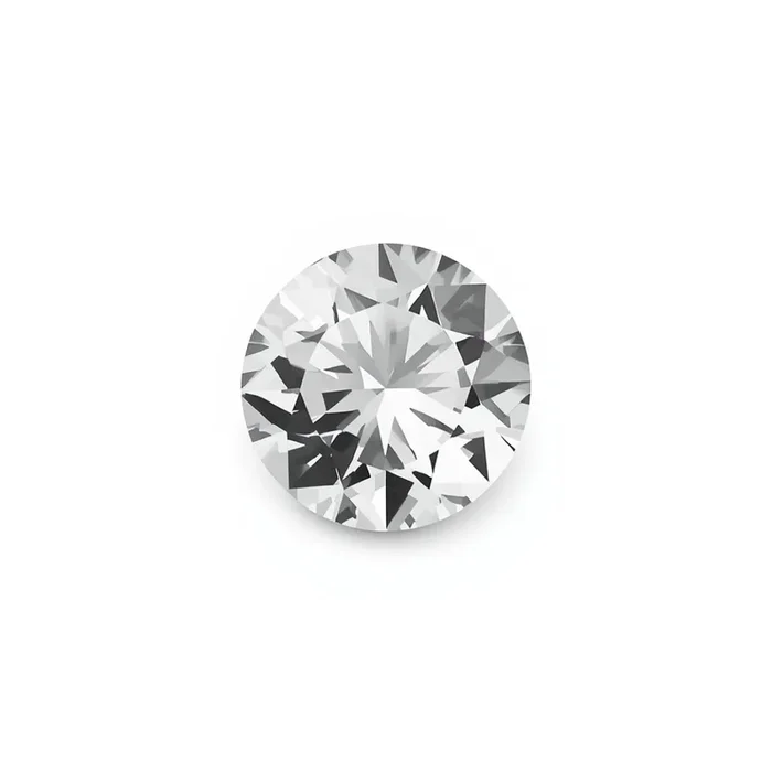 White Topaz 1PC Medium 9×9 MM Round Faceted White Lustrous Semi Precious Gems