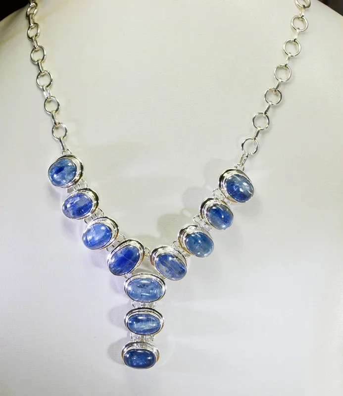 wholesale 925 Solid Sterling Silver handsome genuine Multi Necklace gift UK