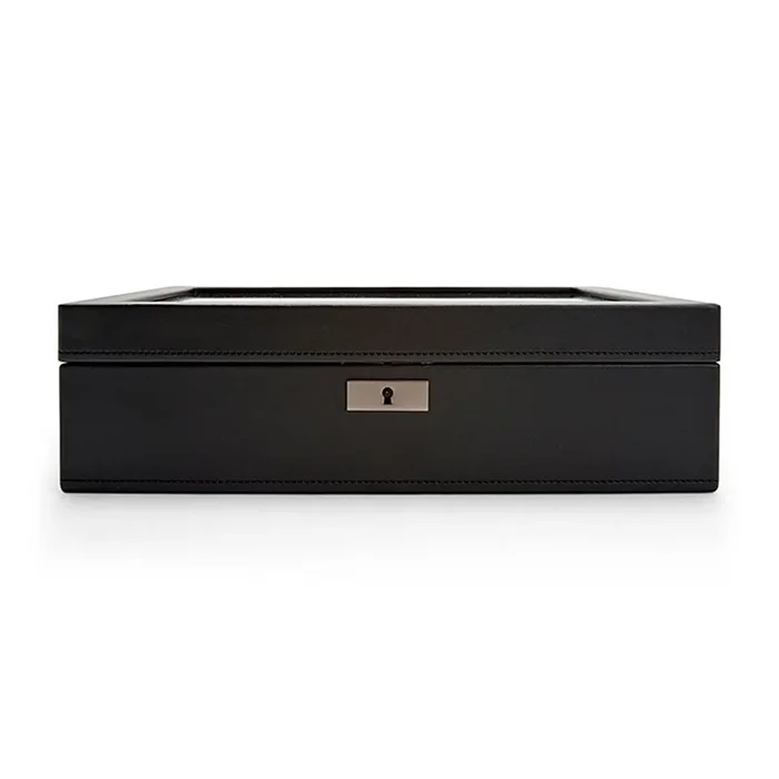 Wolf Designs Axis 10 Piece Watch Box in Powder Coat