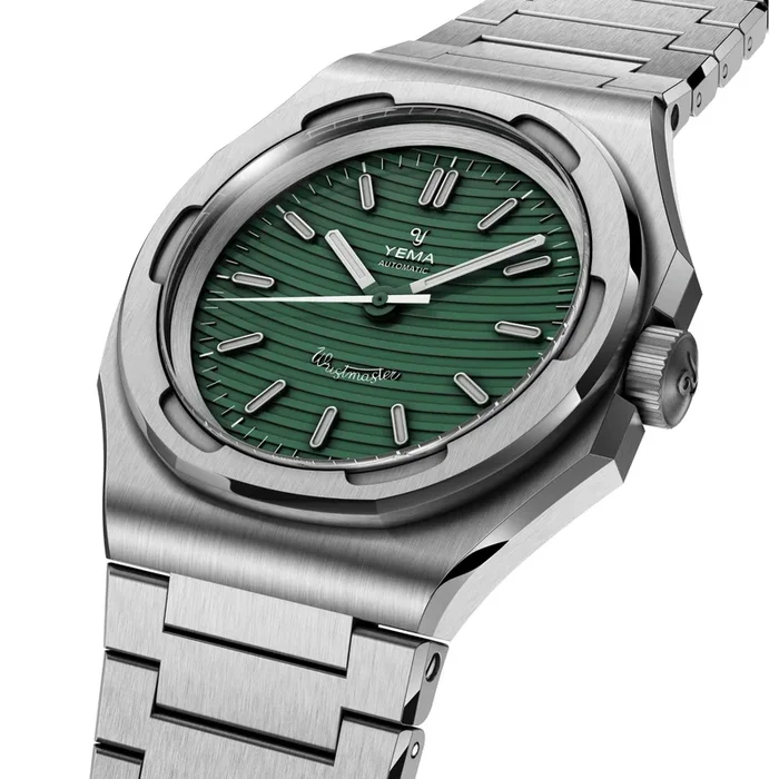 Wristmaster Traveller Micro-Rotor Green YWTR22-ZMS – Lepage