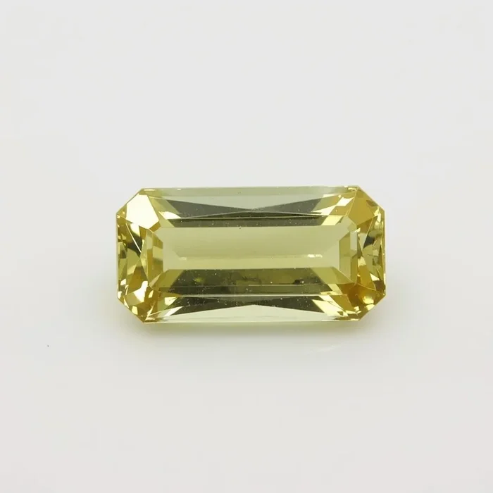 Yellow Sapphire 1PC Chunky 10×20 MM Baguette Faceted Yellow Natural Precious Gems