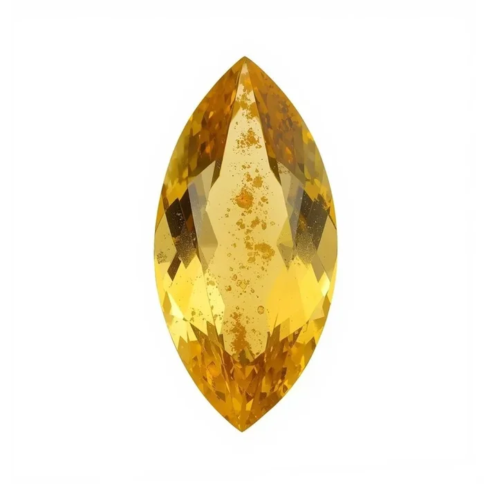 Yellow Sapphire 1PC Chunky 10×20 MM Marquise Faceted Yellow Splendid Precious Loose Gemstone