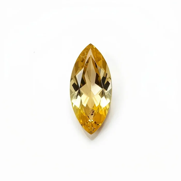 Yellow Sapphire 1PC Small 5×10 MM Marquise Faceted Yellow Fiery Precious Loose Gemstone