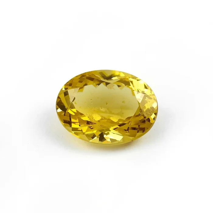Yellow Sapphire 1PC Small 6×9 MM Oval Faceted Yellow Superior Precious Gems