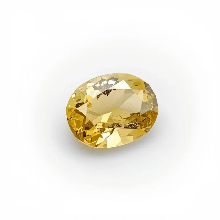 Yellow Sapphire 1PC Tiny 5×7 MM Oval Faceted Yellow Natural Precious Loose Gemstone