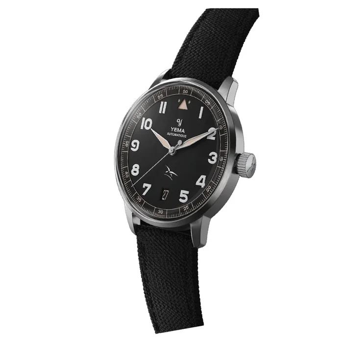 Yema Flygraf Flieger AAE Auto 40 mm Watch YFLY24AA-AAS – Lepage