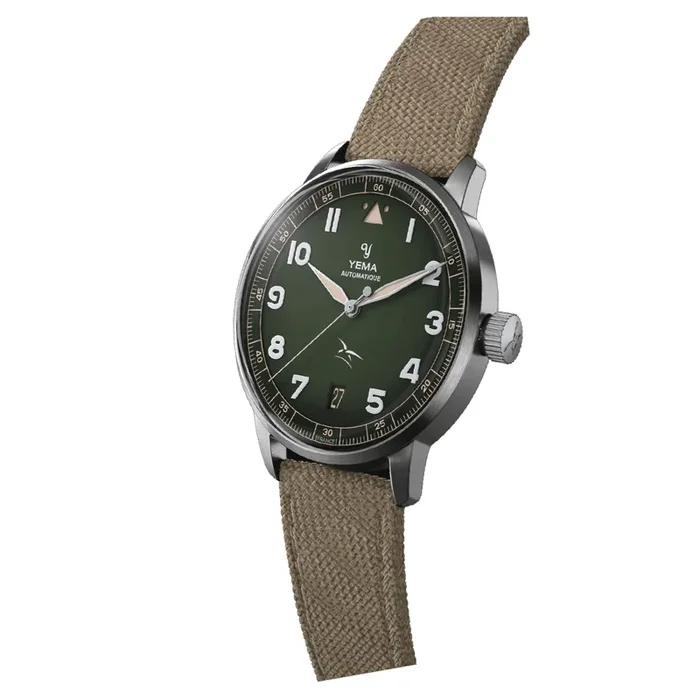 Yema Flygraf Flieger AAE Auto 40 mm Watch YFLY24AA-ZES – Lepage