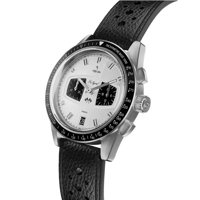 Yema Rallygraf Meca-Quartz II Panda YMHF1584-BA – Lepage