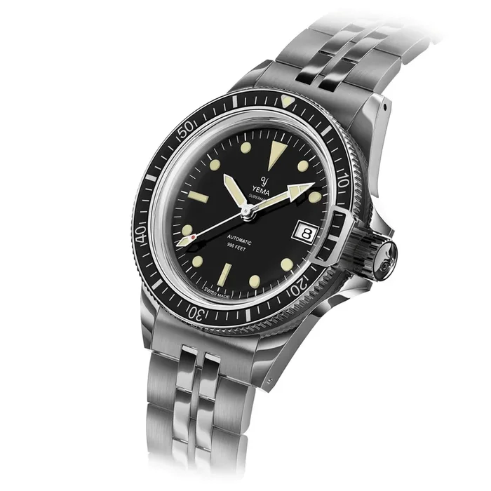 Yema Superman Swiss Edition Black 39 mm YSUP25A39-AMS – Lepage