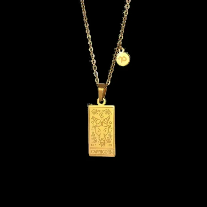 Zodiac Card Necklace